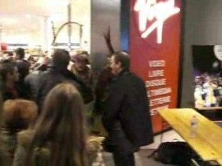 dédicace des Prout chez Virgin