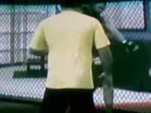 Wanderlei Silva and Minotauro Nogueira training Jan2009-1