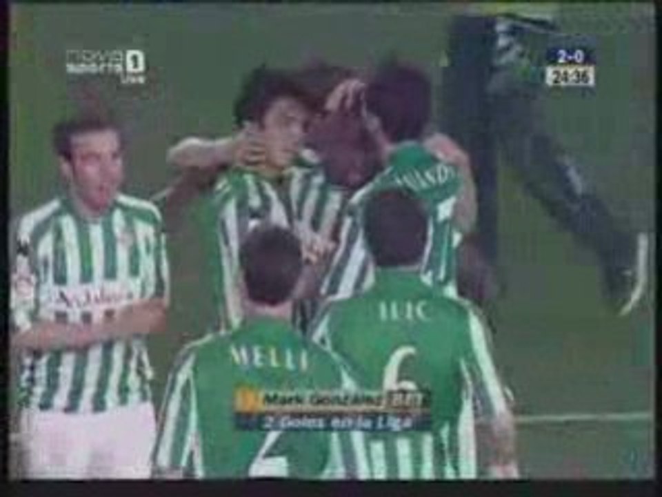 BETIS SEVILLE 2-0 FC BARCELONE GONZALEZ