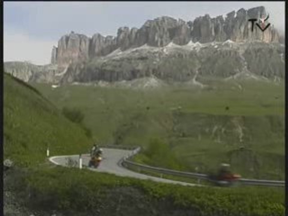 Voyage Moto Dolomites 2004