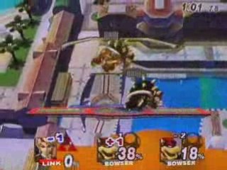 Combats Brawl : Boss 2 : Link vs. 2 Bowser Niveau 9