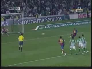 ETO'O 2-1 BETIS SEVILLE - FC BARCELONE