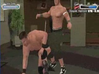 John cena vs jbl . backstage