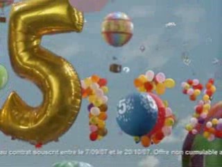 set of the flying ball