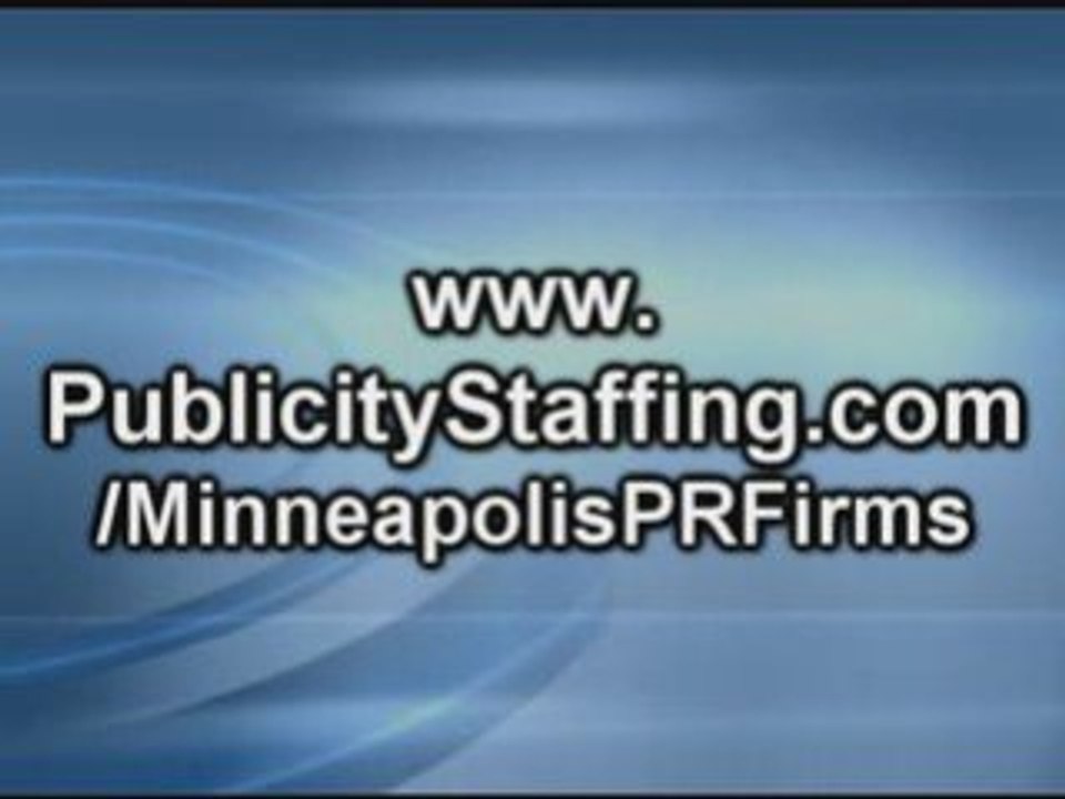Minneapolis PR Firms - Minneapolis Publicity