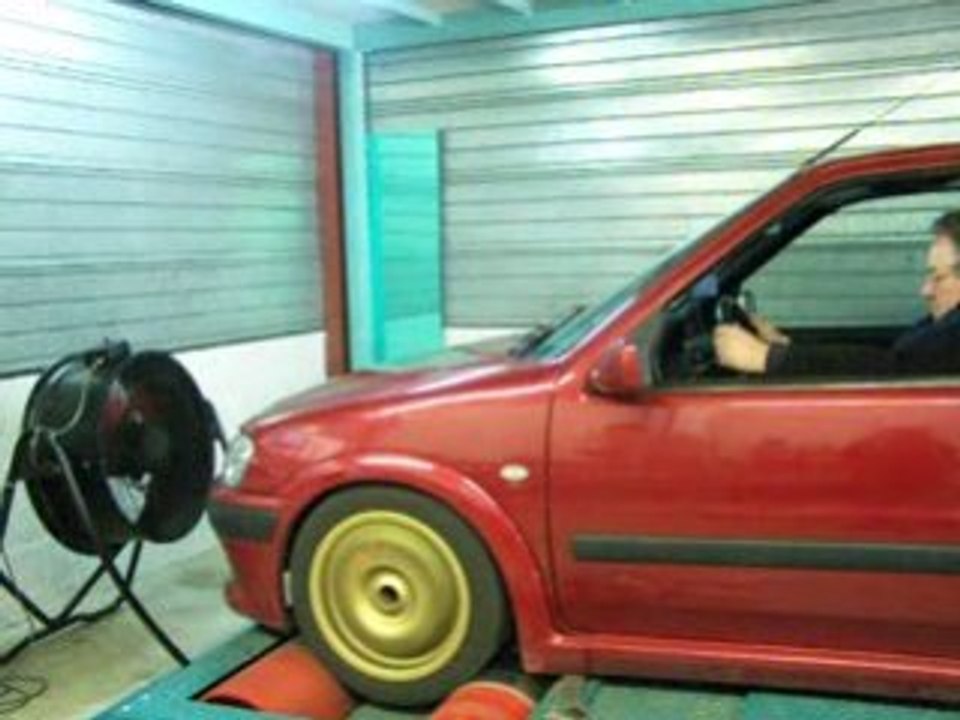 Passage au banc  (160 cv)  14/02/09 CTF Racing