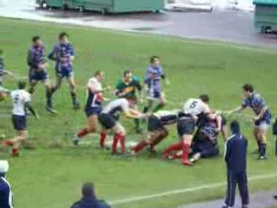 Equipe de france  marine contre Espoir du Stade Français