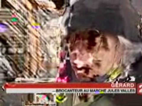 Les puces de Saint-Ouen au JT de France 2