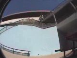 Skate roller crash - Vidéo - Chute en rollers