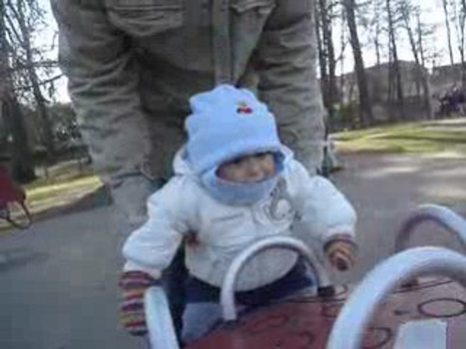 Zelia et Milan au parc