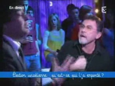 Un historien israélien clash un sioniste du CRIF chez Taddei