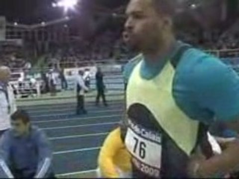 Athlé lancer poids indoor Yves Niaré record France 20m11