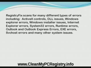 Fixing Your Registry Now
