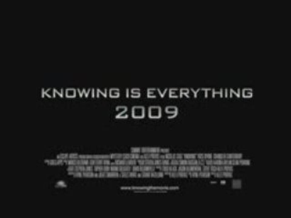 Knowing - International Trailer