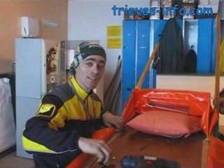 Arrivée des vacanciers de la zone 2 à Gresse en Vercors