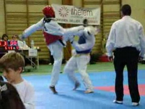 E.DIA OPEN DE PUISEAUX KO!!!!!HAN BULL TKD DOJANG
