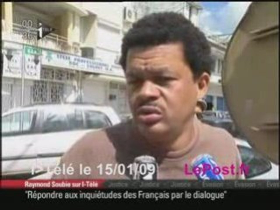 Elie Domota : moins de gendarmes, plus de négociations