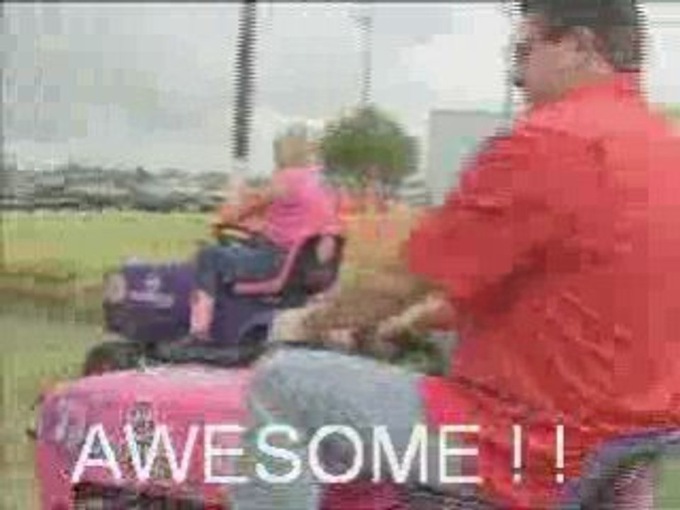 Lawn Mower Racing ! !