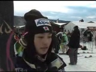 08-09 FISワールドカップ第6戦。上村愛子 3位表彰台直後のコメント