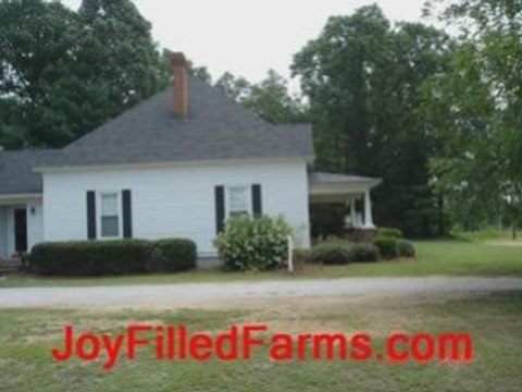 Unique rural farm property for sale wilson nc with acreage