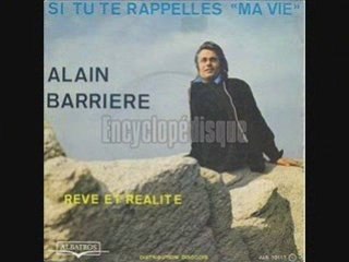 Alain Barrière Rêve et réalités (1974)