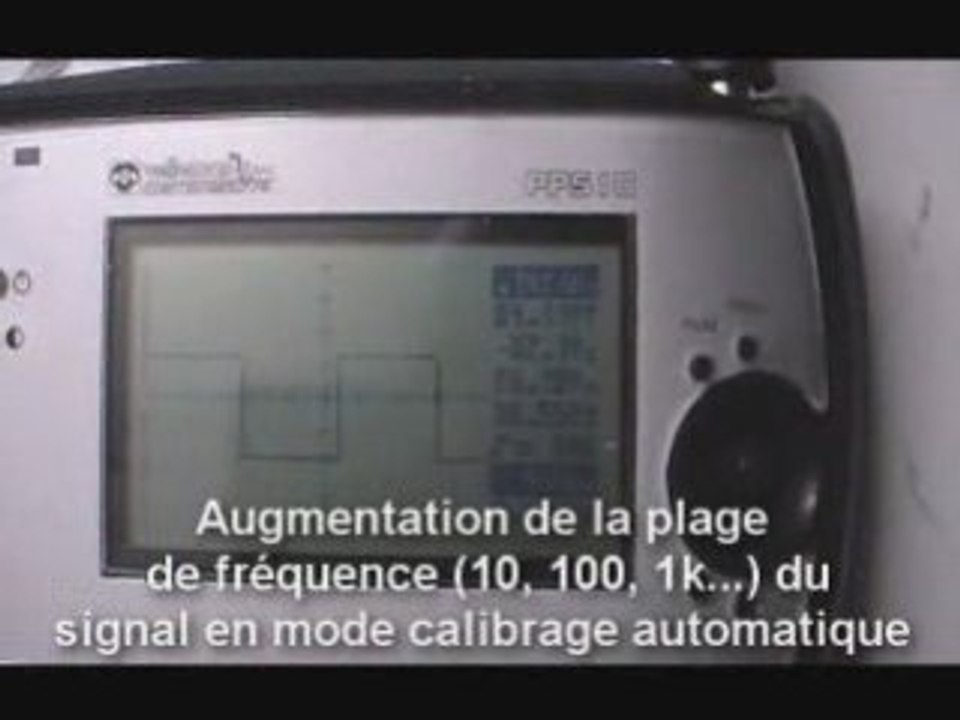 Oscilloscope de poche