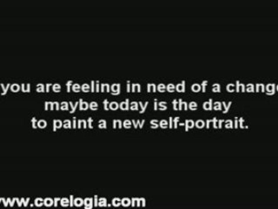 Inspirational Sayings - Painting Your Life's Portrait