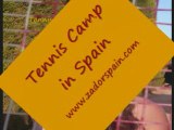 Tennis Camp in Spain for Juniors and Children