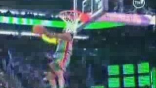Nate Robinson Revers Double Pump in Nba Slam Dunk 2009!!