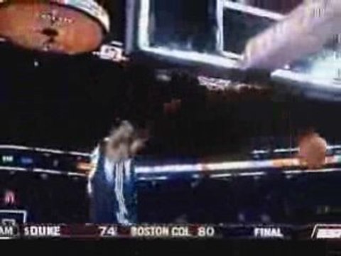 Lebron james of the glass dunk in NBA All Star Game 2009
