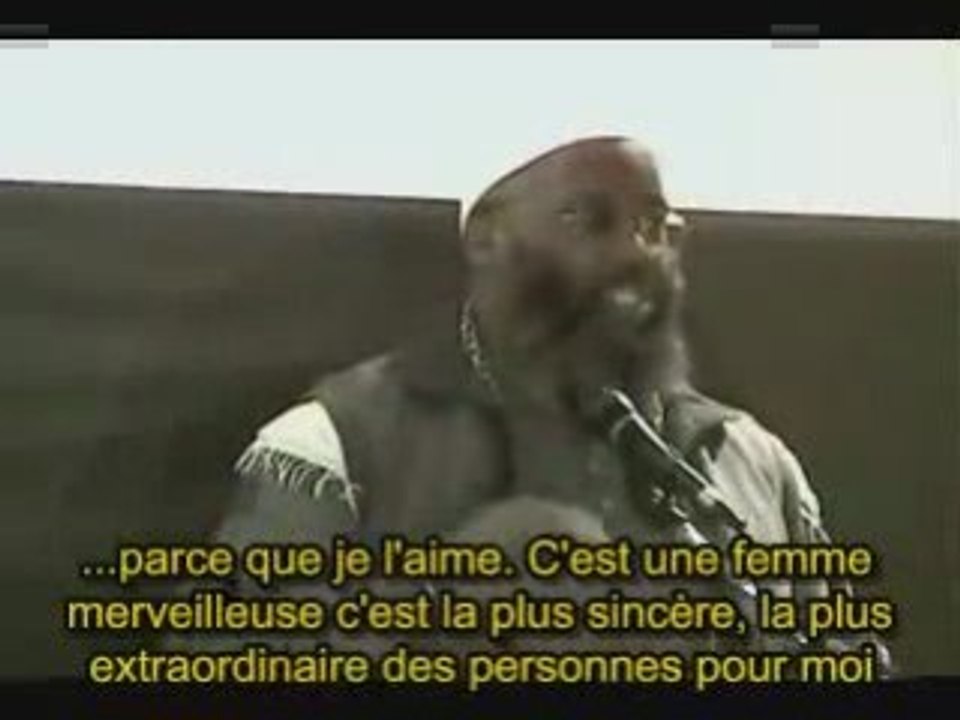 UN NOIR AMERICAIN CONVERTI AVEC SA MERE MASHALLAH