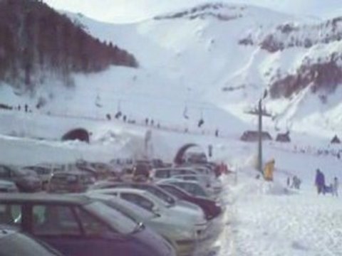 Sancy: Panoramique partiel du domaine skiable