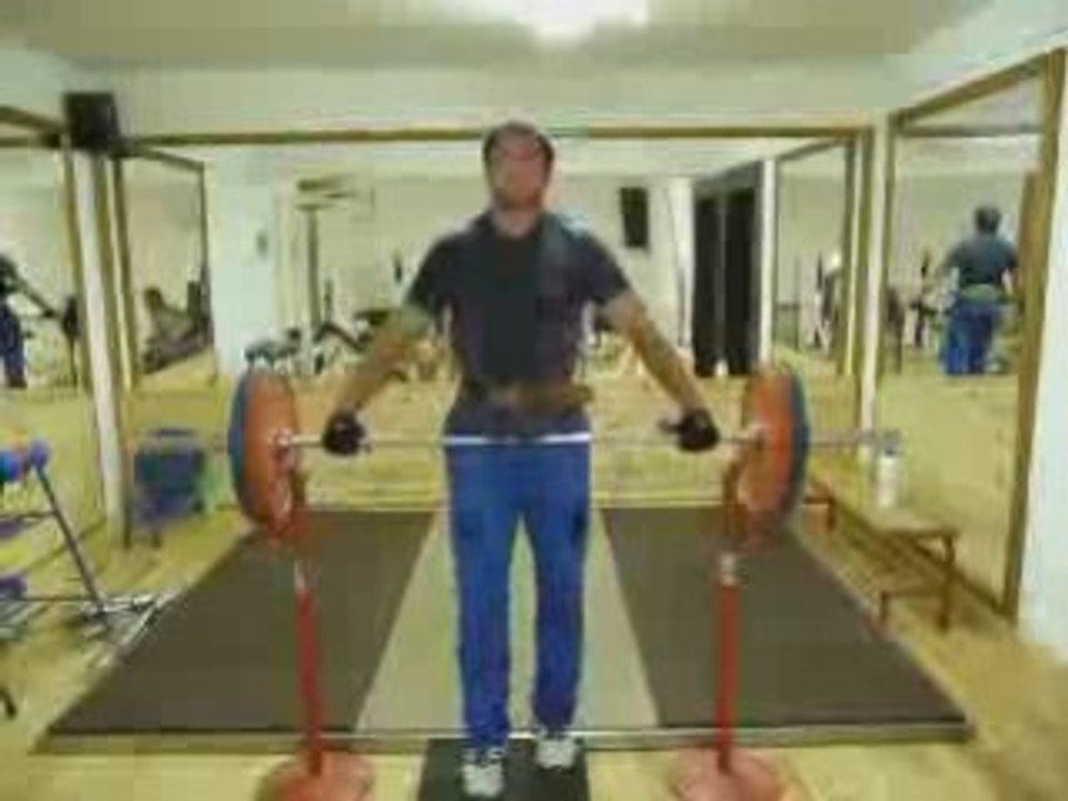 4X125kgs Arraché en suspension