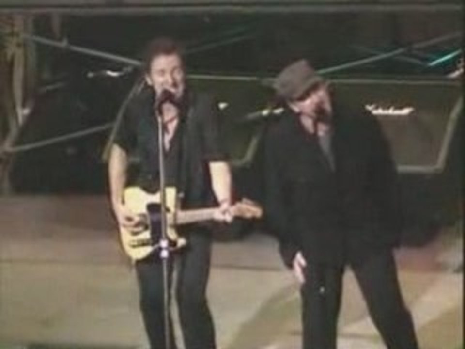 U2 & Bono & Bruce Springsteen - Because The Night (Live)
