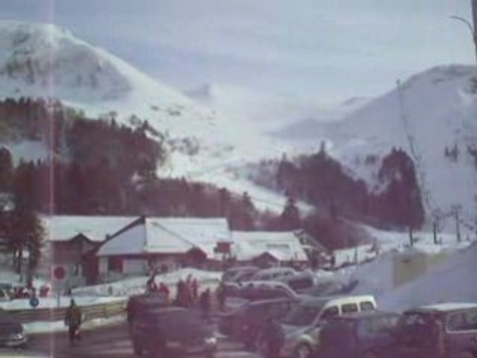 Sancy: Panoramique partiel du domaine skiable