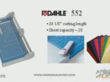 Dahle 552 Professional Rolling Trimmer Paper Cutter - Tour
