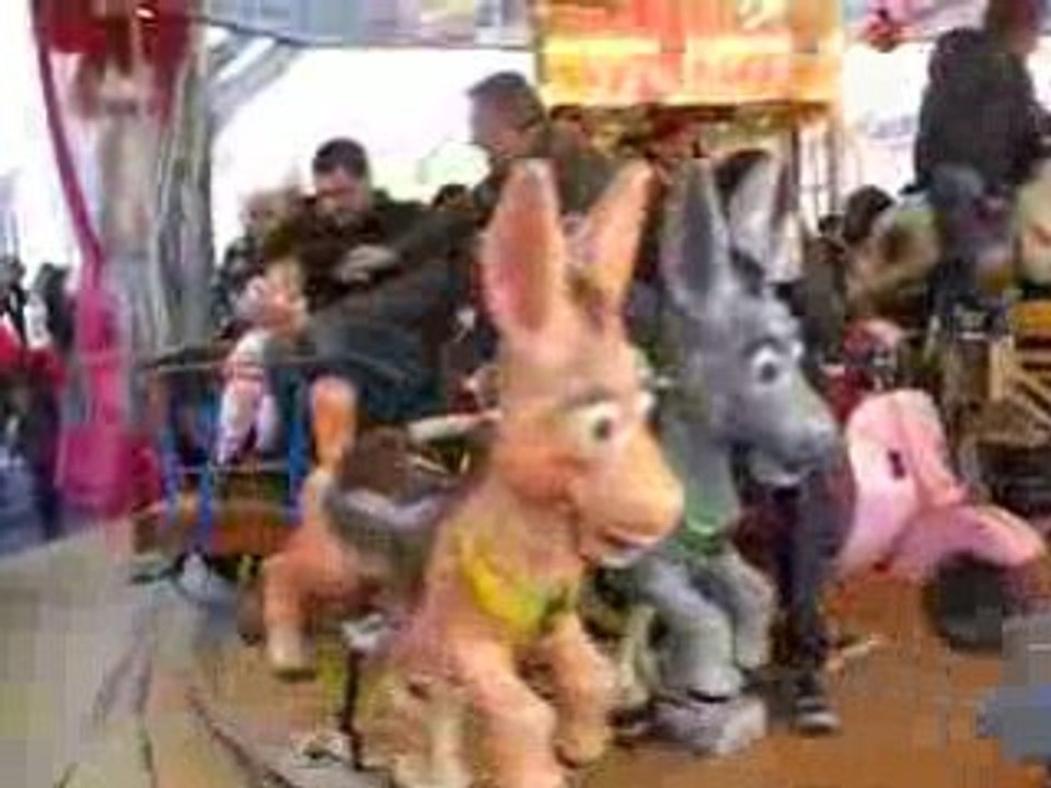 Mon premier tour de manège