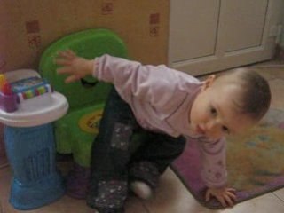 Maëlys qui danse