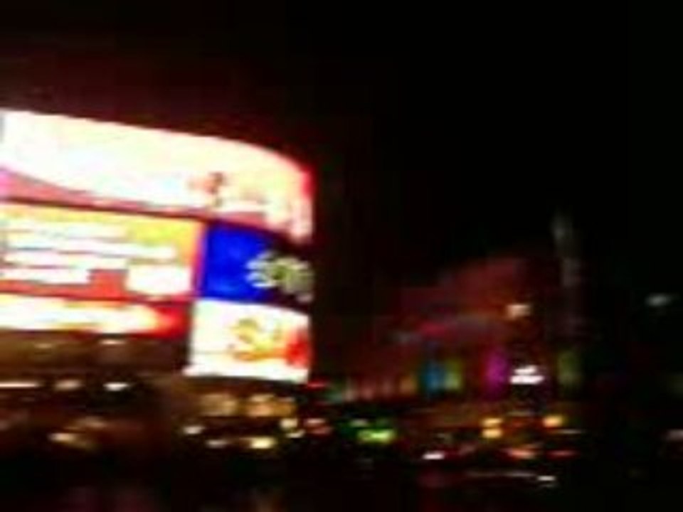 vidéo londres la nuit