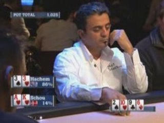 Poker EPT 2 Copenhagen Joe Hachem vs Scholl