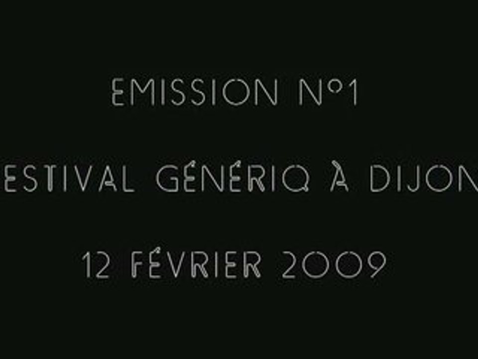 N°1 Vapeur, Génériq, Dijon "Ce soir j'peux pas GéNéRiQ"