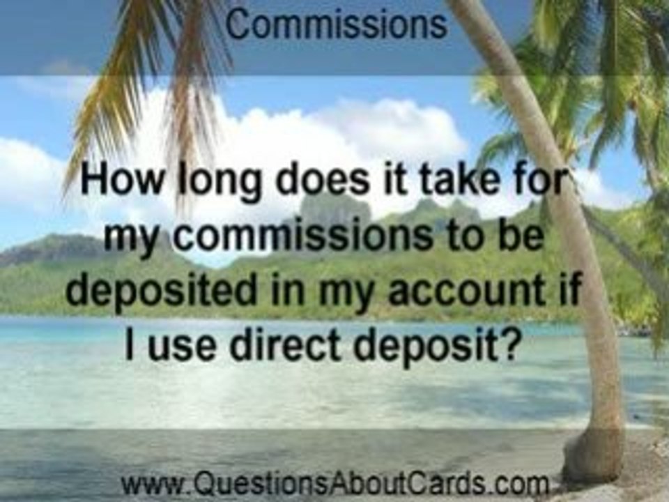 FAQ - Commissions