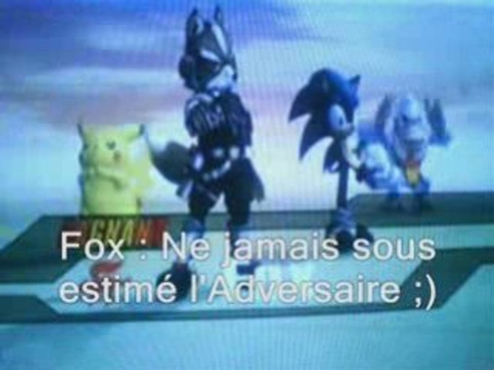 [SSBB] Fox au Pied Noir Story N°1