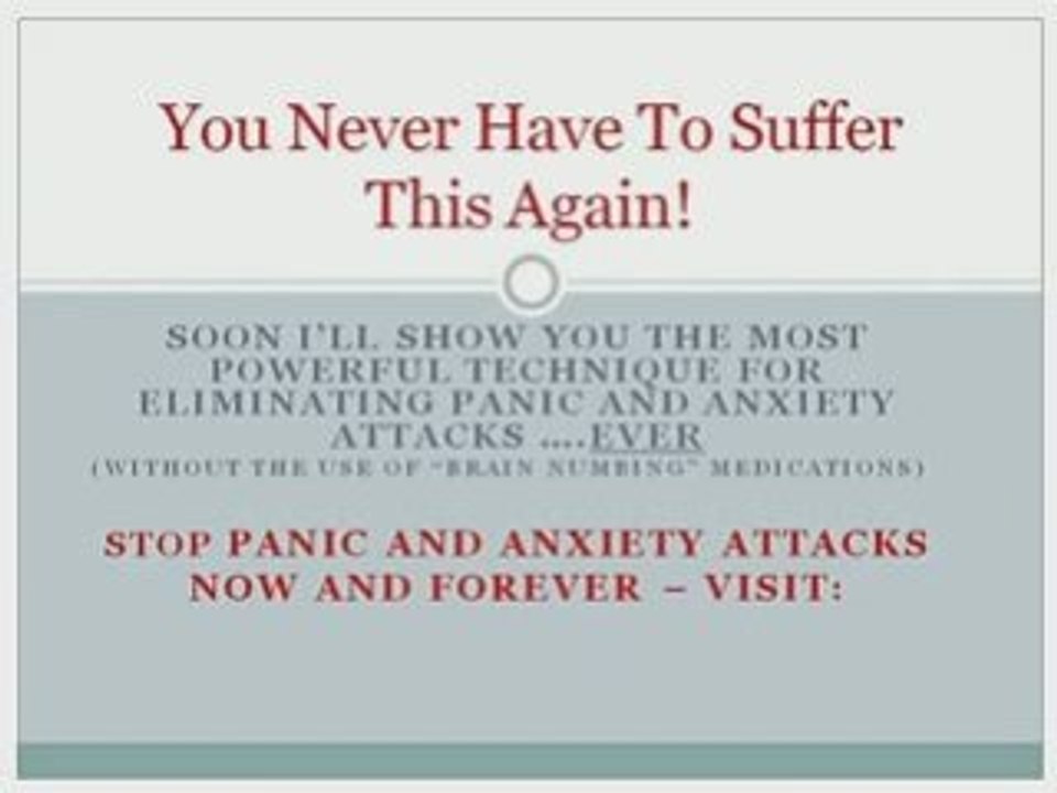 Overcome Panic Attacks