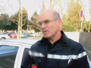 Tarbes: intervention des pompiers à la cité Solazur.