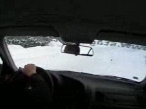 Drift à Flaines .... premiers tours de circuit .