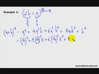 Esercizi Gratuiti sul Triangolo di Tartaglia: Impara il Binomio con Videolezioni🔢