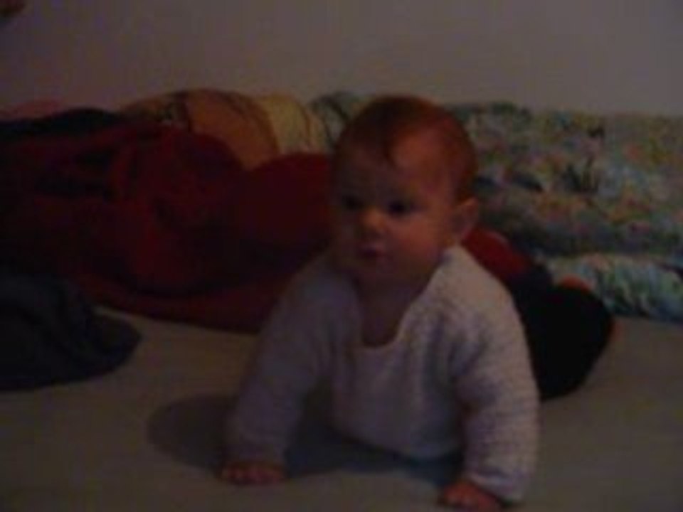 Marie à quatre pattes septembre 2008