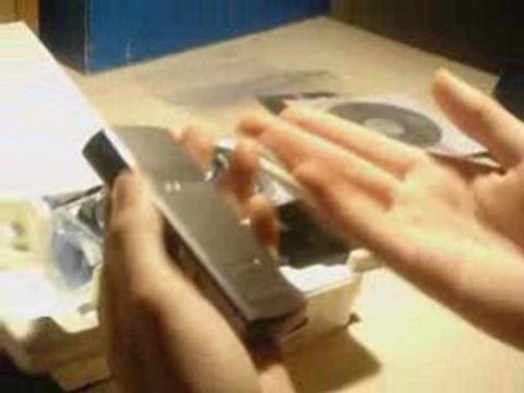 Déballage du g600 de samsung