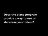 Piano Lessons: Showcase my talents